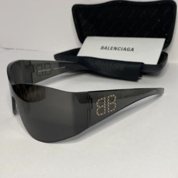 💯- New  - BALENCIAGA BB0122S 004 - AS SEEN ON KIM KARDASHIAN - Picture 2 of 15